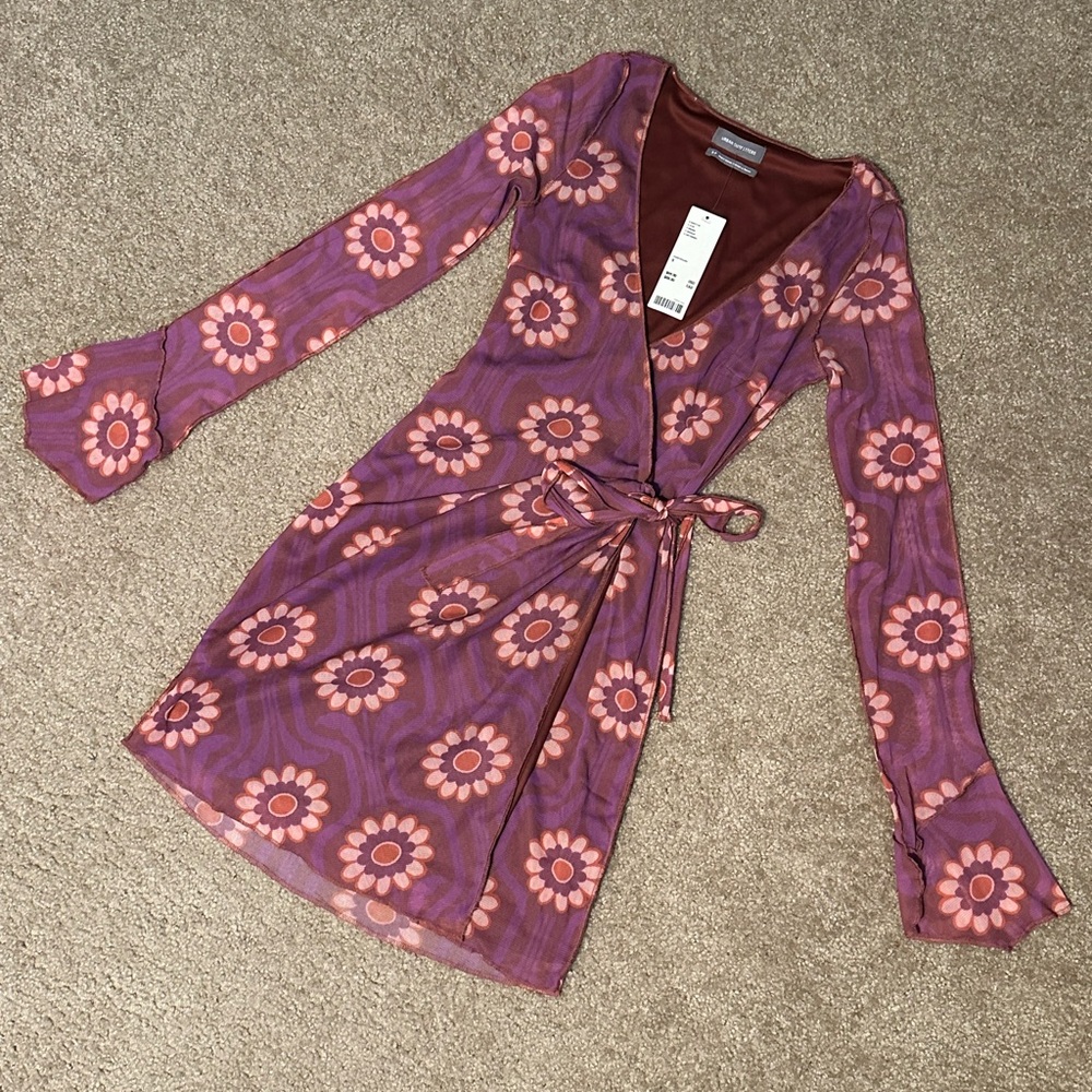 Urban Outfitters floral Wrap Dress